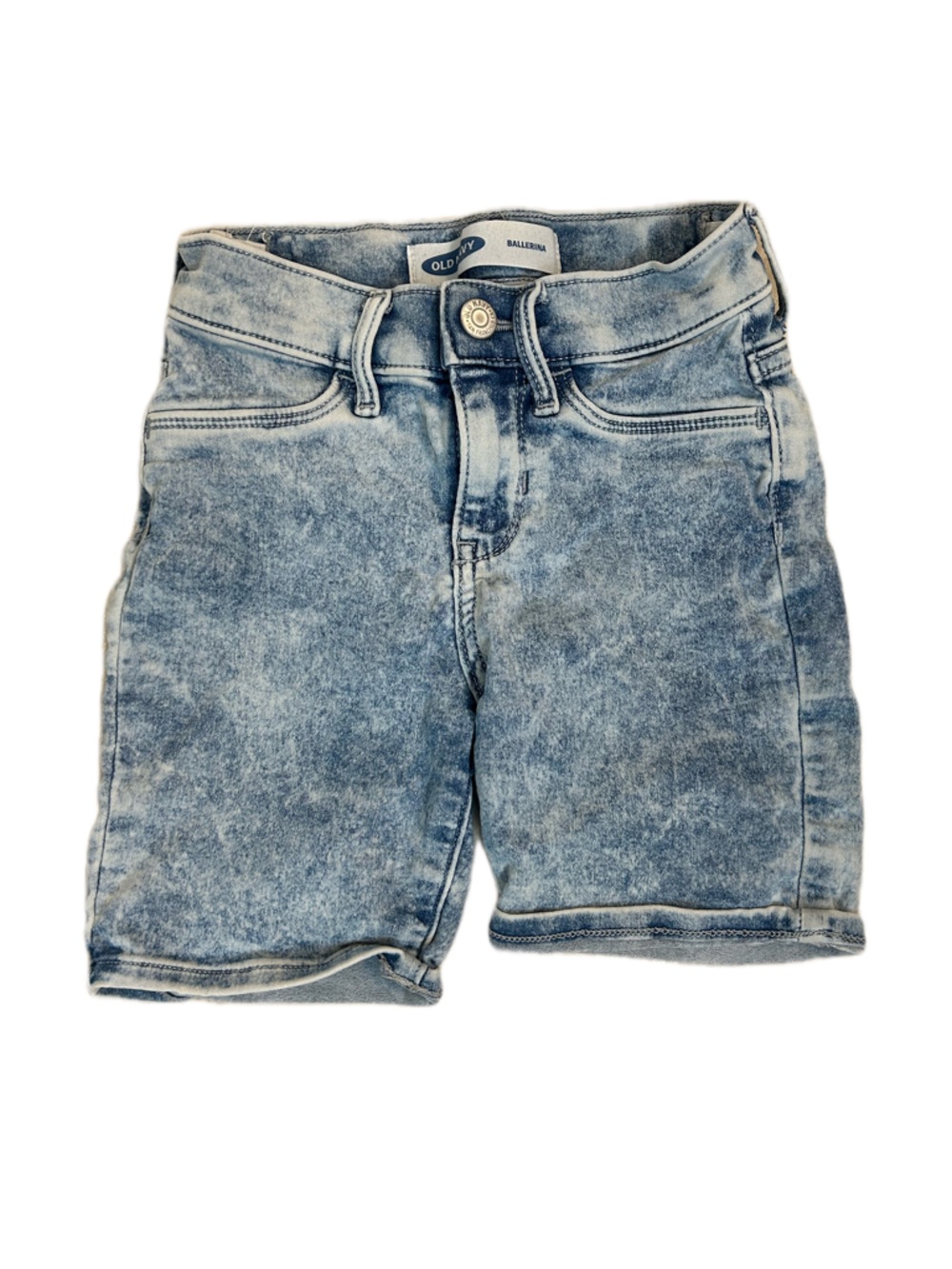 Old Navy Light Blue Acid Wash Denim Shorts